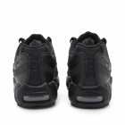 Nike Men's Air Max 95 Sneakers in Black/Metallic Silver