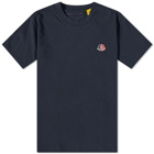 Moncler Men's Genius Chest Logo T-Shirt in Navy