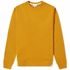 Norse Projects Men's Vagn Classic Crew Sweat in Turmeric Yellow