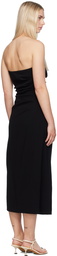 Proenza Schouler Black Shira Midi Dress