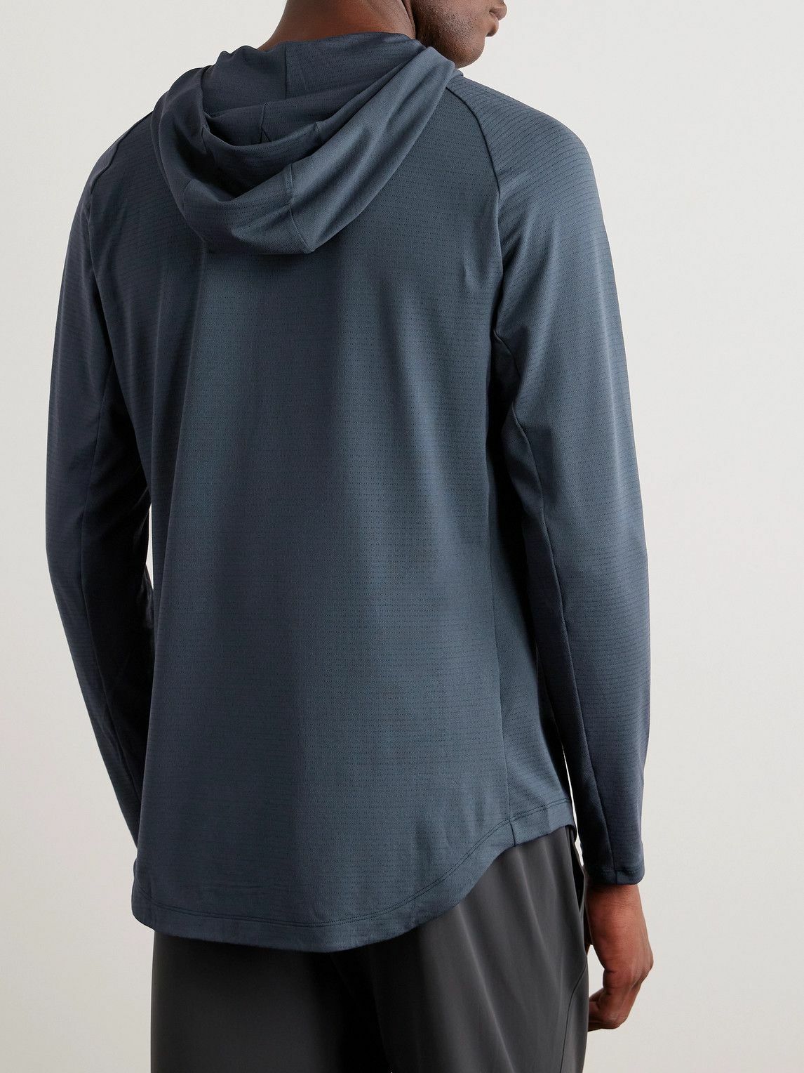 Lululemon Drysense Stretch RecycledJersey Hoodie Gray Lululemon