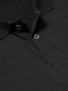 James Perse - Cotton-Jersey Polo Shirt - Black