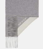 Prada Logo cashmere scarf