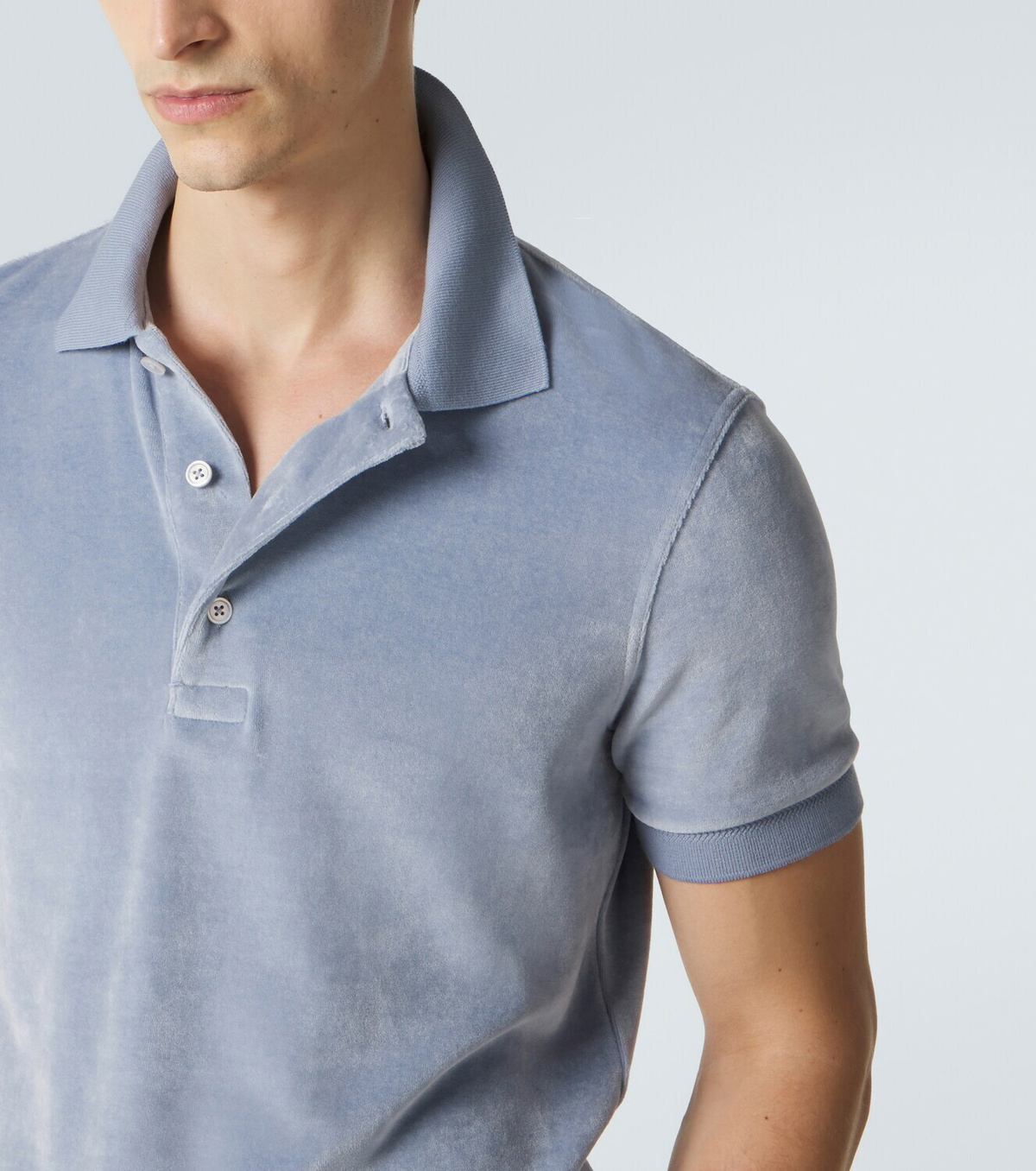 Tom Ford Velvet polo shirt