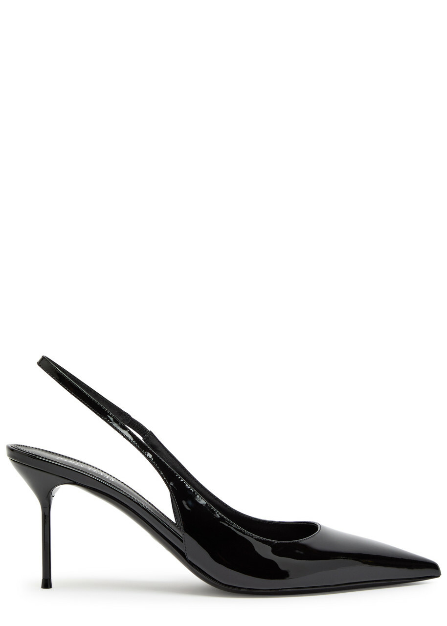 Paris Texas Lidia 70 Patent Leather Slingback Pumps
