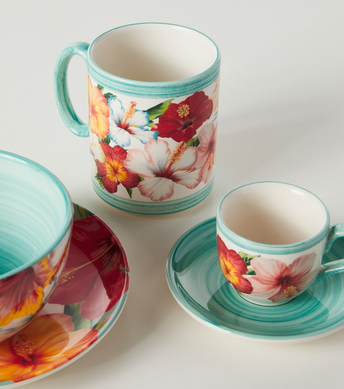Dolce&Gabbana Casa Floral ceramic mug