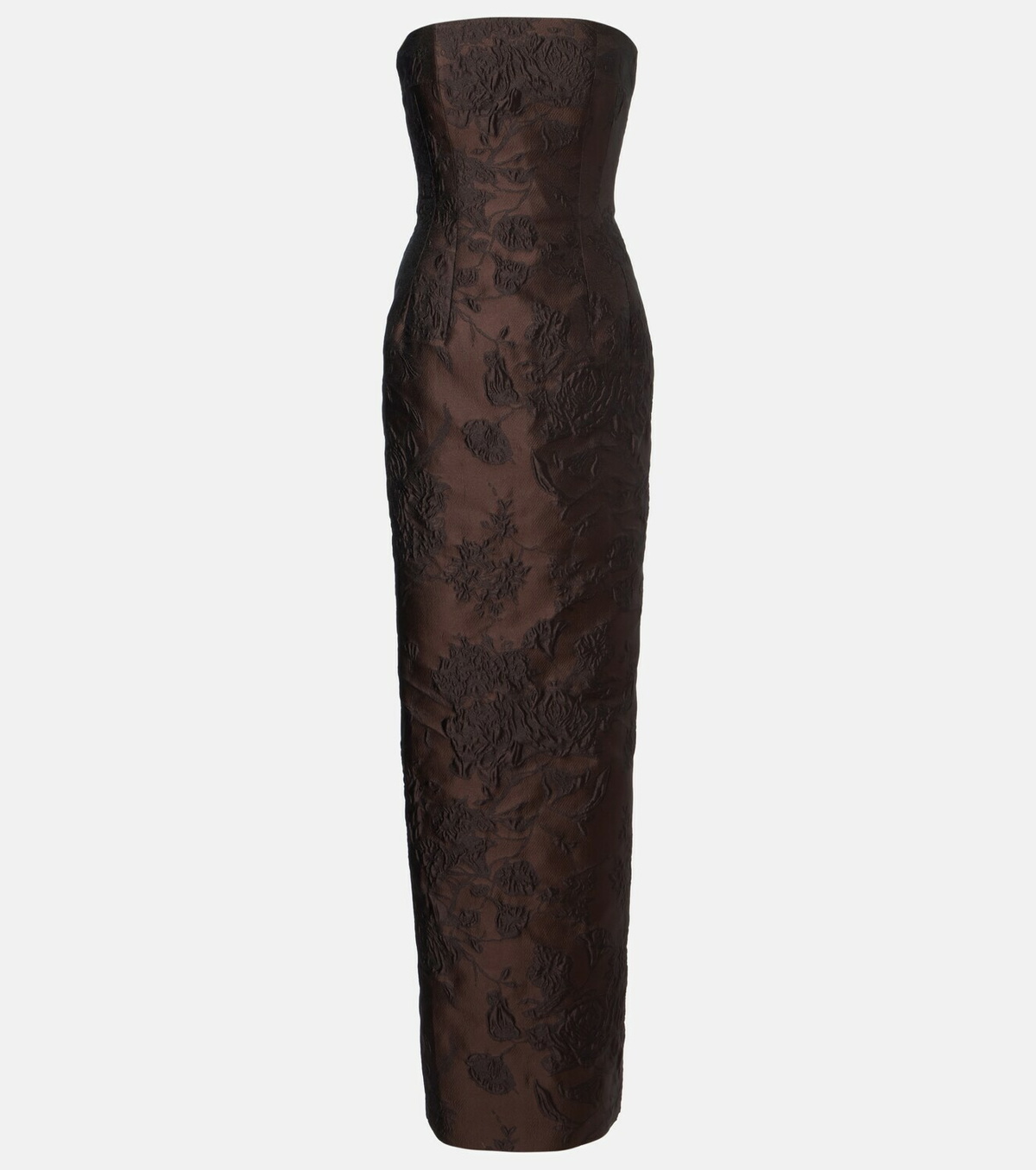 Emilia Wickstead Laelia jacquard corset gown