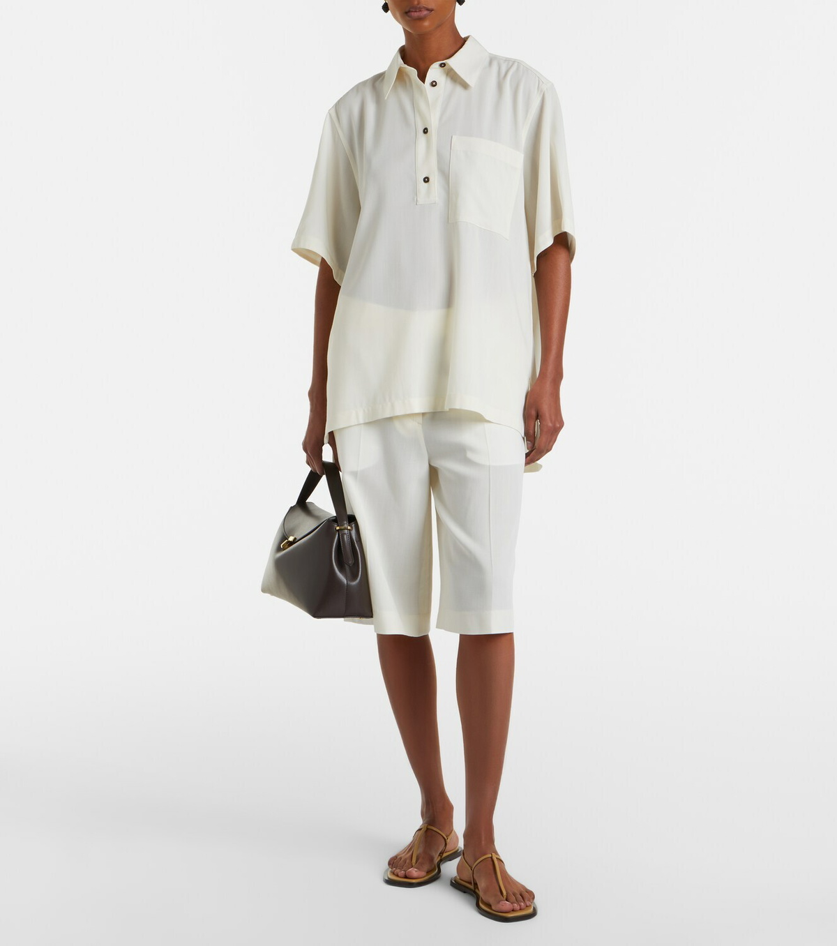 Toteme Oversized polo shirt