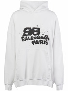 BALENCIAGA - Large Fit Cotton Hoodie