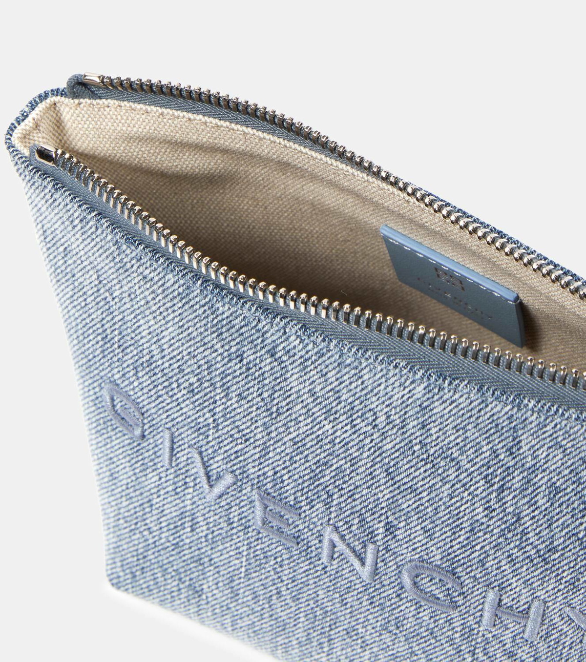 Givenchy Mini logo denim pouch Givenchy
