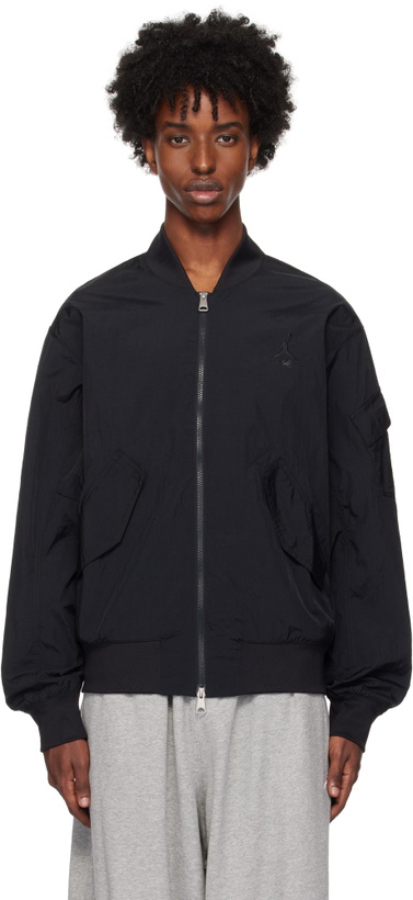 Photo: Nike Jordan Black Jordan Renegade Essentials Bomber Jacket