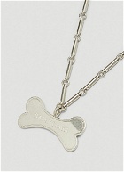Pets Bone Necklace in Silver