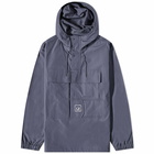 C.P. Company Men's Metropolis Tech Patch Pop Over Anorak in Ombre Blue