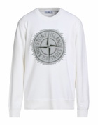 Stone Island Mens Sweatshirt in White