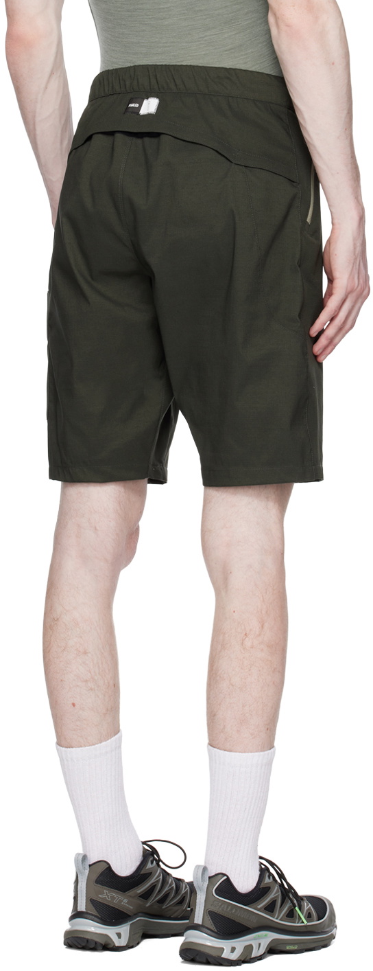 PEdALED Khaki Water-Repellent Shorts