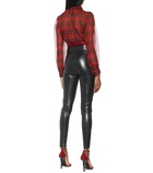 Saint Laurent Latex leggings