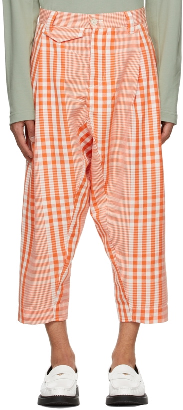 Photo: Vivienne Westwood Orange & White Macca Trousers