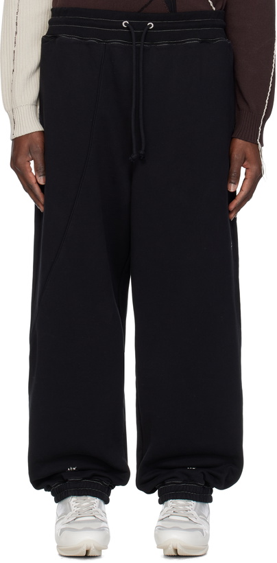 Photo: A-COLD-WALL* Black Millbank Sweatpants