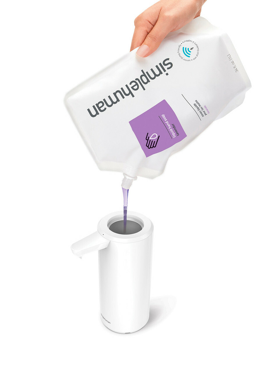 Simplehuman Medium Liquid Sensor Pump - White