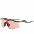 Oakley Women's Hydra Sunglasses in Olive Ink/Prizm Trail Torch 