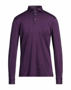 Fedeli Mens Polo shirt in Purple