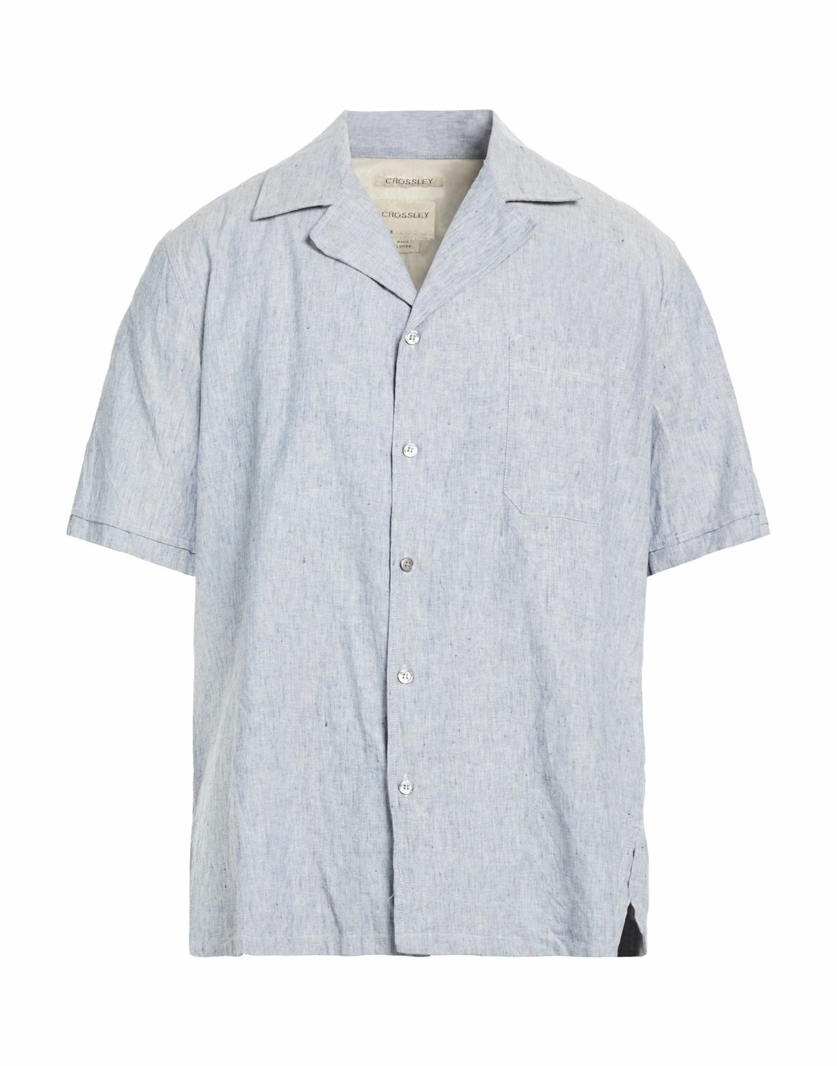 Crossley Mens Shirt Sky in Blue