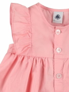 PETIT BATEAU Cotton Dress & Diaper Cover