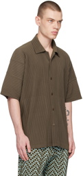 Homme Plissé Issey Miyake Brown Monthly Color May Shirt