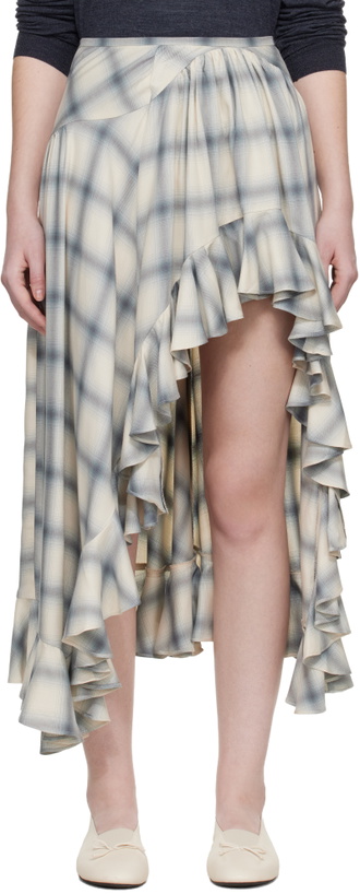 Photo: Collina Strada Off White Florist Midi Skirt