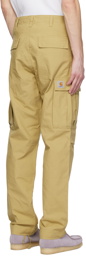 Carhartt Work In Progress Yellow Regular Cargo Pants