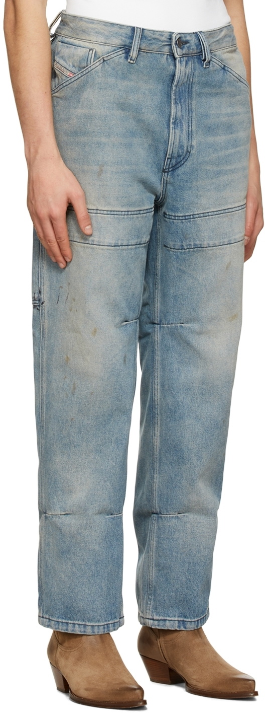 Diesel Blue D-Franky Jeans Diesel