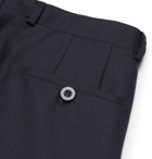 Mr P. - Navy Worsted Wool Suit Trousers - Men - Navy
