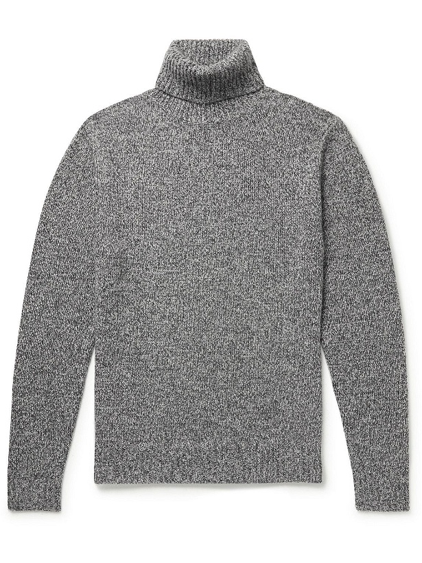 Photo: Allude - Cashmere Rollneck Sweater - Gray