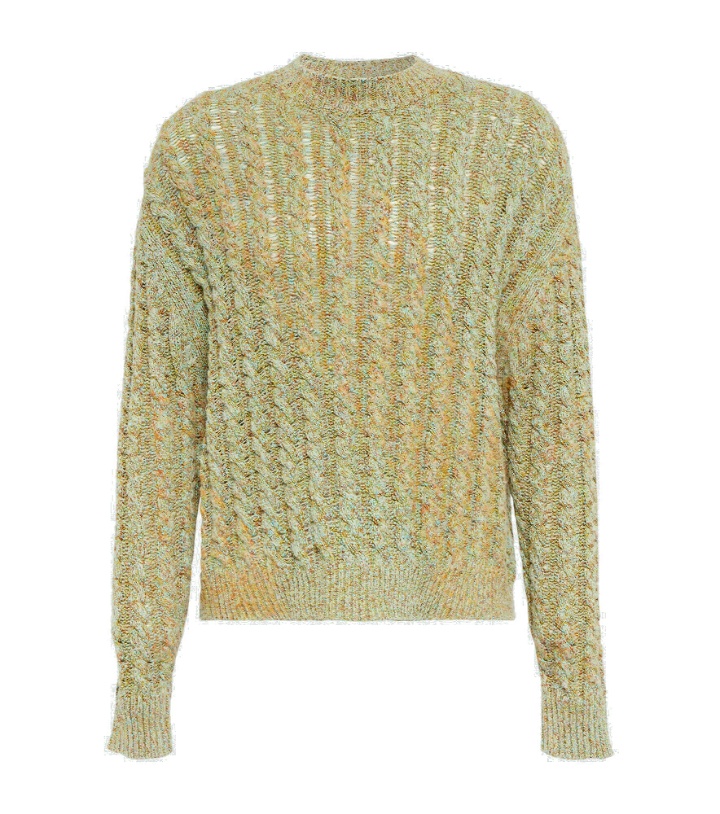 Photo: Acne Studios - Cable-knit cotton-blend sweater