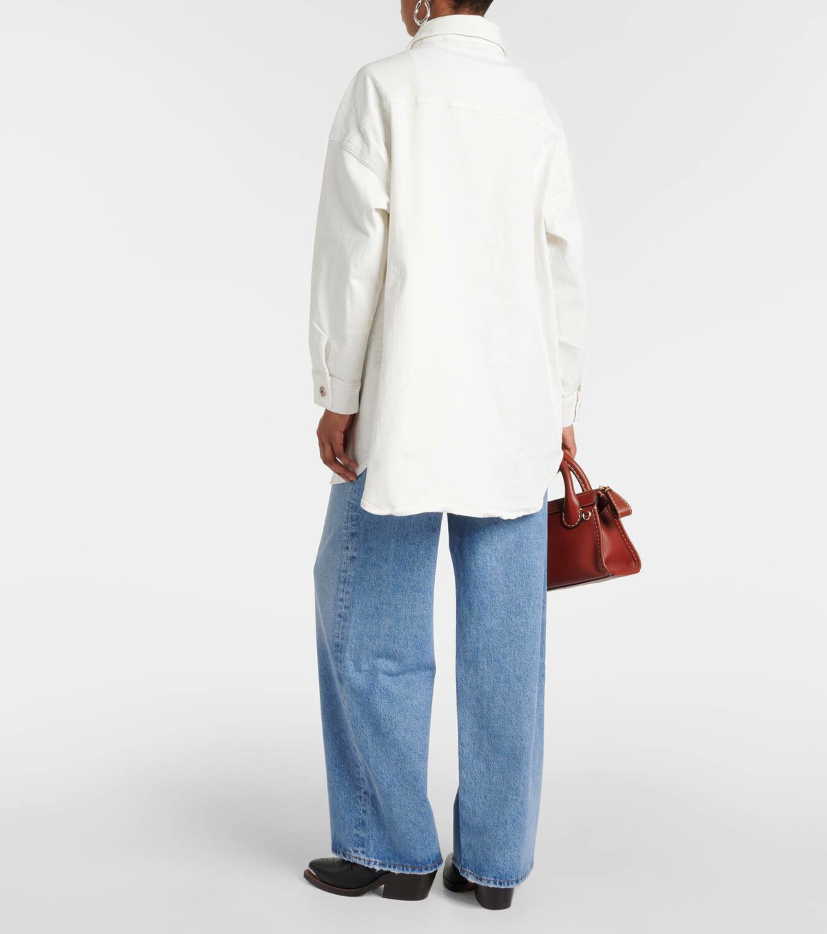 AG Jeans Oversized denim jacket