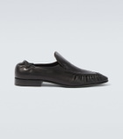 The Row Soft Two leather loafers