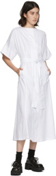 Esse Studios SSENSE Exclusive White 'The Shirt' Dress