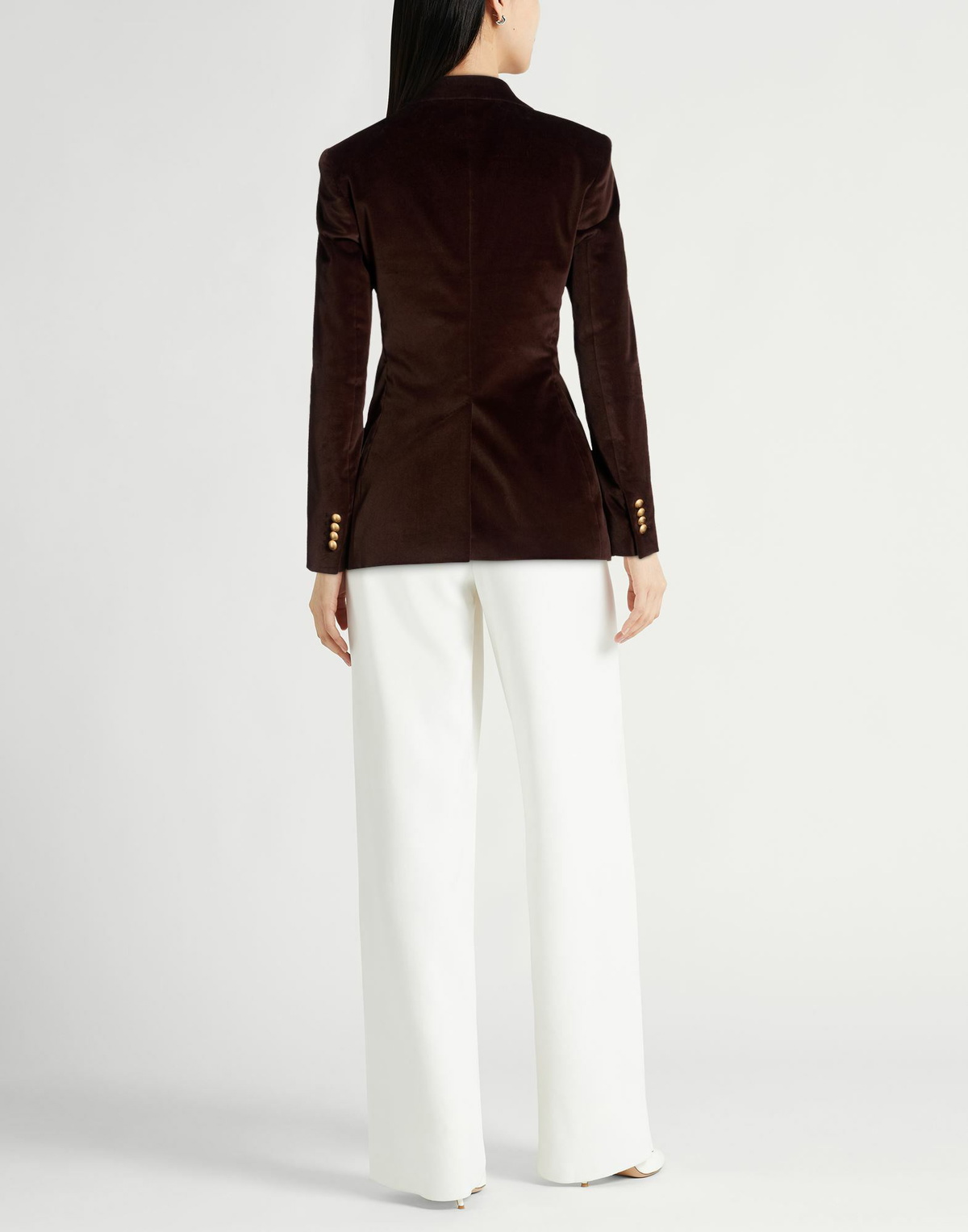 Tagliatore Womens Blazer Chocolate in Brown