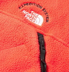 The North Face - NSE Pumori Expedition Logo-Appliquéd Polartec Fleece Jacket - Red