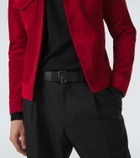 Christian Louboutin CL reversible leather belt