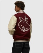 One Of These Days Horse Shoe Cardinal Varsity Beige - Mens - Bomber Jackets/College Jackets