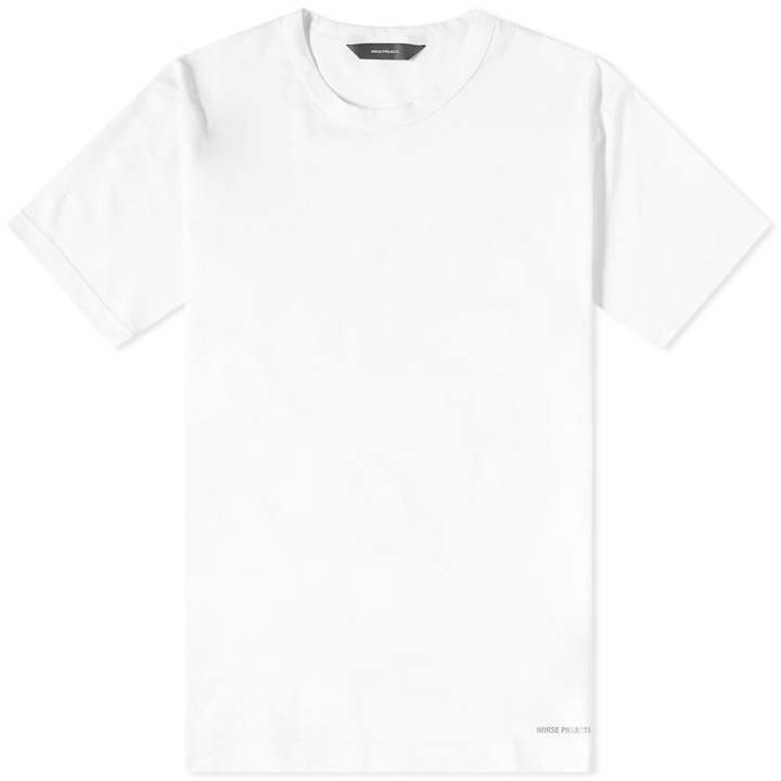 Photo: Norse Projects Men's Joakim Tech Standard T-Shirt in White