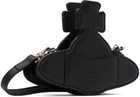 Vivienne Westwood Black Nano Orb Crossbody Bag
