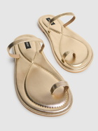A.EMERY 10mm Turi Metallic Leather Sandals