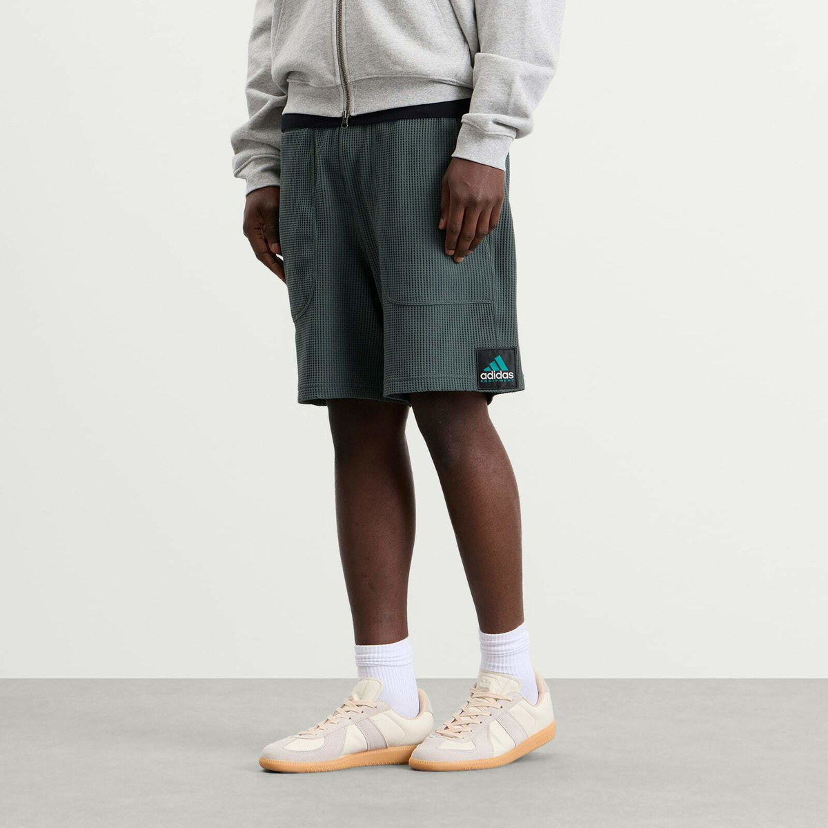 Adidas Men's EQT Waffle Short in Legend Ivy