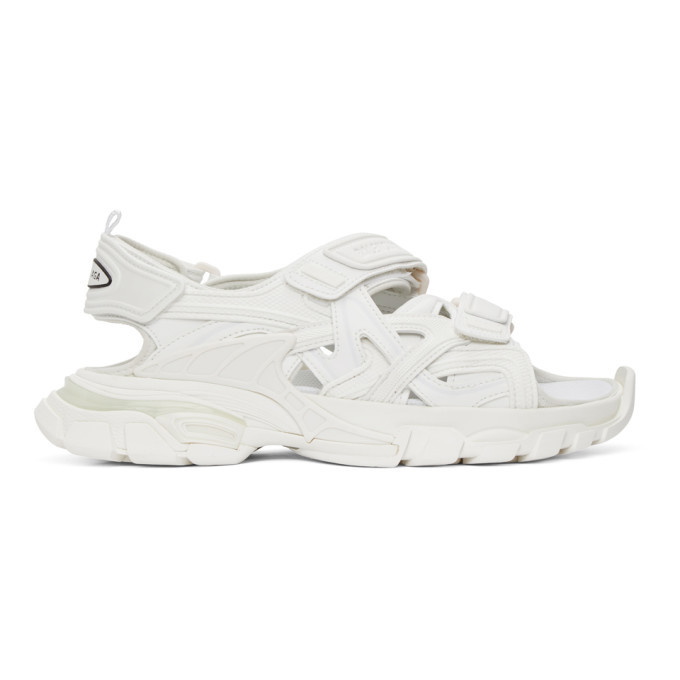Photo: Balenciaga White Track Sandals