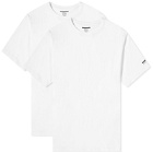 Neighborhood Men's Classic 2-Pack T-Shirt in White