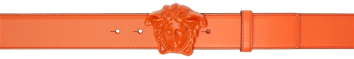 Photo: Versace Orange 'La Medusa' Belt