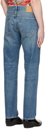 Re/Done Blue 50s Straight Jeans