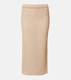 Maison Margiela Knitted midi skirt